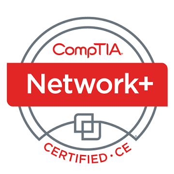 CompTIA Network+ certification badge
